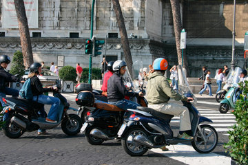 Stadtverkehr in Rom