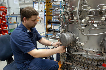 Dahlewitz  Flugzeugtriebwerksbau bei Rolls-Royce