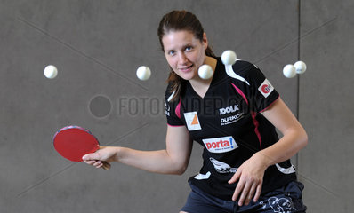 Berlin  Deutschland  Tischtennisspielerin Irene Ivancan