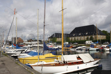 Segelboote in Kopenhagen