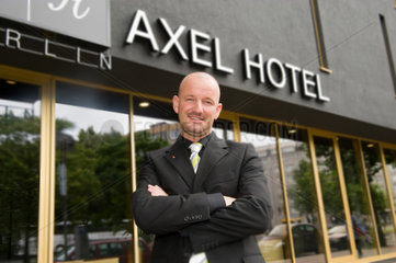 Berlin  Deutschland  Oliver Boehme ist General Manager des Axel Hotel