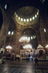 Sveti Aleksandar Nevski (Aleksandar-Nevski-Kathedrale) in Sofia  Bulgarien
