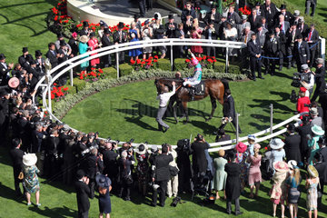 Royal Ascot  Kingman with James Doyle up after winning the St James's Palace Stakes