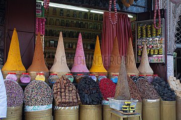 Spice Shop in Souk - Marrakesh