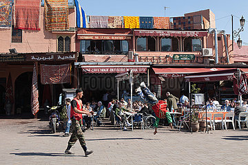 Street scene - Marrakesh