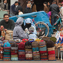 Selling in medina - Marrakesh