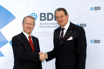 Berlin  Juergen Thumann und Werner Schnappauf  BDI