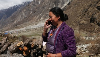 NEPAL-RASUWA-LANGTANG REGION -EARTHQUAKE SURVIVOR