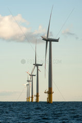 Deutschland  Offshore-Windpark EnBW Baltic 1 in der Ostsee