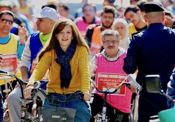 IRAQ-BAGHDAD-CYCLING EVENT-SECURITY IMPROVEMENT