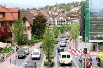 Vaduz  Hauptstadt des Fuerstentums Liechtenstein