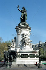 Paris  Frankreich  Place de la Republique