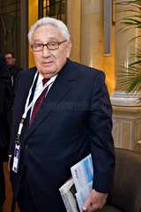Muenchen  Deutschland  Henry Kissinger ehemaliger Aussenminister der USA