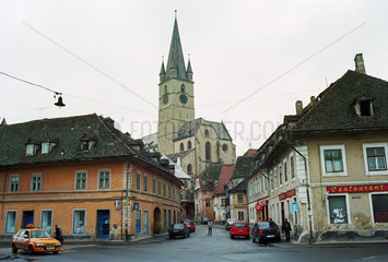 Evangelische Stadtpfarrkirche Hermannstadt (Biserica Evanghelica Sibiu)  Rumaenien