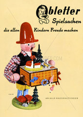 Obletter Spielwaren  Prospekt  1956