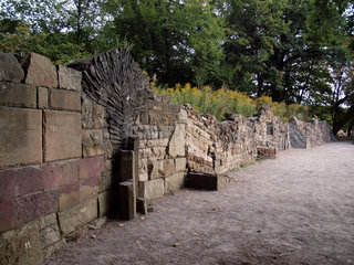 Geologische Wand