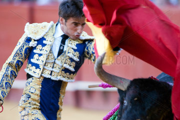 Sevilla  Spanien  der spanische Stierkaempfer Fernandez Pineda