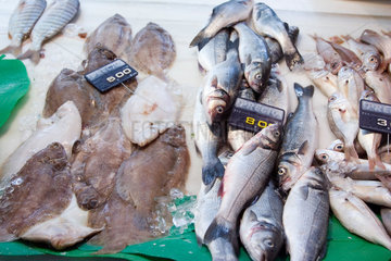 Spanien  Ayamonte  Fischverkauf