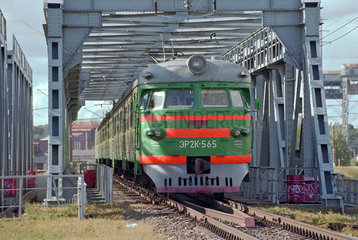 Russischer Fernzug  Kaliningrad  Russland