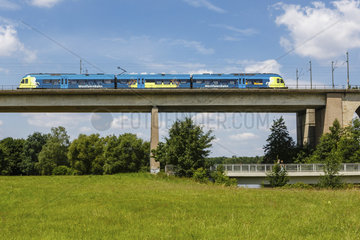 Schildescher Eisenbahn-Viadukt an der Bahnstrecke Hamm-Minden