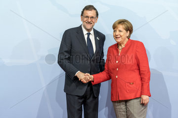 Rajoy + Merkel