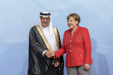 Bin Abdulaziz Al-Asaaf + Merkel