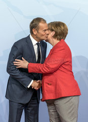 Tusk + Merkel