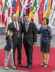 Jim Yong Kim und Familie
