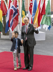 Jim Yong Kim mit Kind