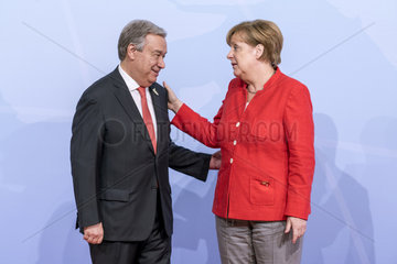 Guterres + Merkel