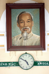 Vietnam  Portrait von Ho Chi Minh