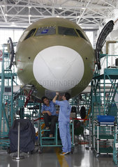 China  Bau des Regionalflugzeuges ARJ21