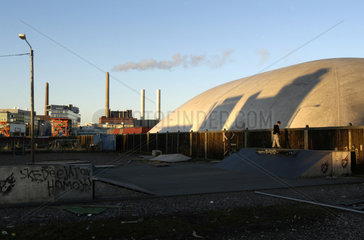 Industriegebiet in Helsinki