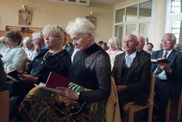 Deutscher Gottesdienst in der Auferstehungskirche  Kaliningrad  Russland