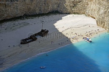 Griechenland  Zakynthos- Shipwreck Beach