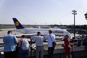 Lufthansa A380 Berlin