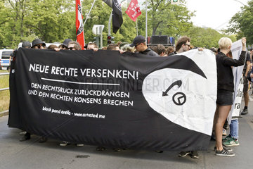 Demonstration gegen Neure Rechte und die AfD