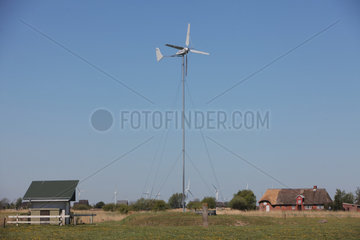 Hattstedtermarsch  Deutschland  Windkraftanlage EasyWind 6