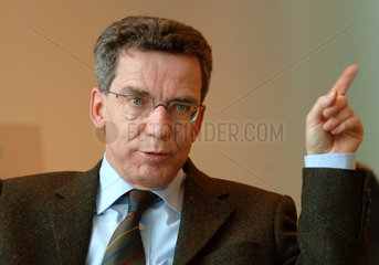 Berlin  Kanzleramtsminister Thomas de Maiziere