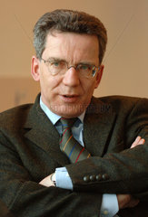 Berlin  Kanzleramtsminister Thomas de Maiziere