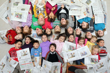 Harrislee  Deutschland  Kinder des ADS Kindergartens in Harrislee nehmen am Zikita Projekt teil