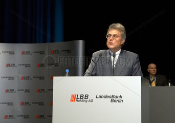 Dr. h. c. Klaus G. Adam  Landesbank Berlin Holding AG