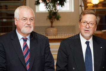 Carstensen und Aussenminister Mueller in Kopenhagen