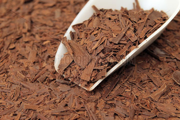 Handewitt  Deutschland  Schokoladenraspel in einer Schokoladenmanufaktur