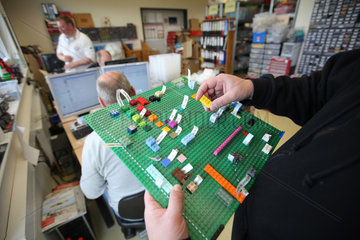 Niebuell  Deutschland  Handel mit Lego  Musterbrett