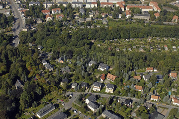 Chemnitz  Deutschland  Luftbild Chemnitz Pfarrhuebel