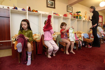 Tagesablauf in einer rumaenischen Kindertagesstaette