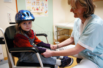 Chronisch epilepsiekrankes Kind bei Aufnahme in die Neuropaediatrie
