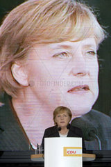 Angela Merkel  CDU  in Kiel
