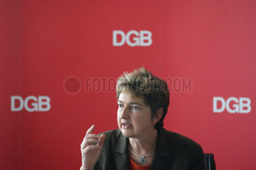 DGB-Vorstandsmitglied Annelie Buntenbach